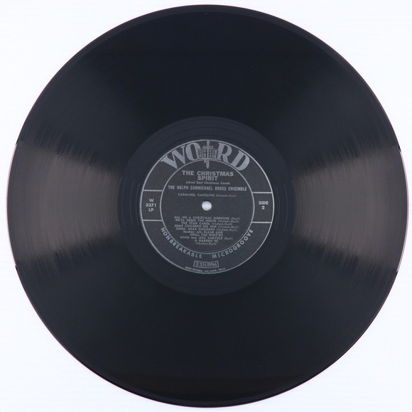 Ralph Carmichael, Christmas Spirit/Alfred Burt Christmas Carols LP Record W3371 - Picture 10 of 15